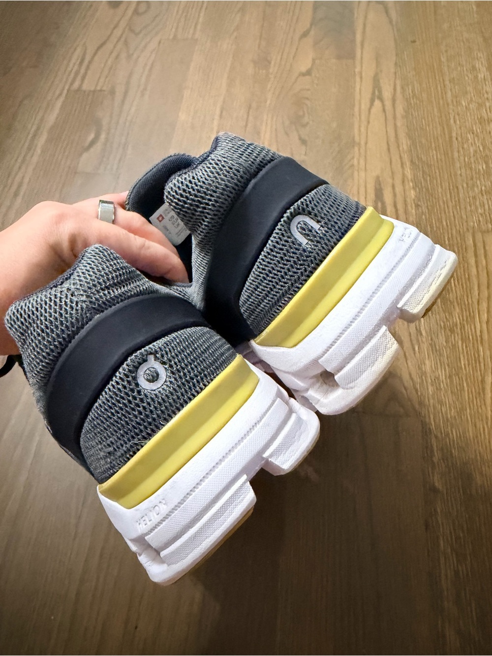 On Running Cloudswift 'Magnet Black Citron Yellow' Men’s 12 - Picture 9 of 11